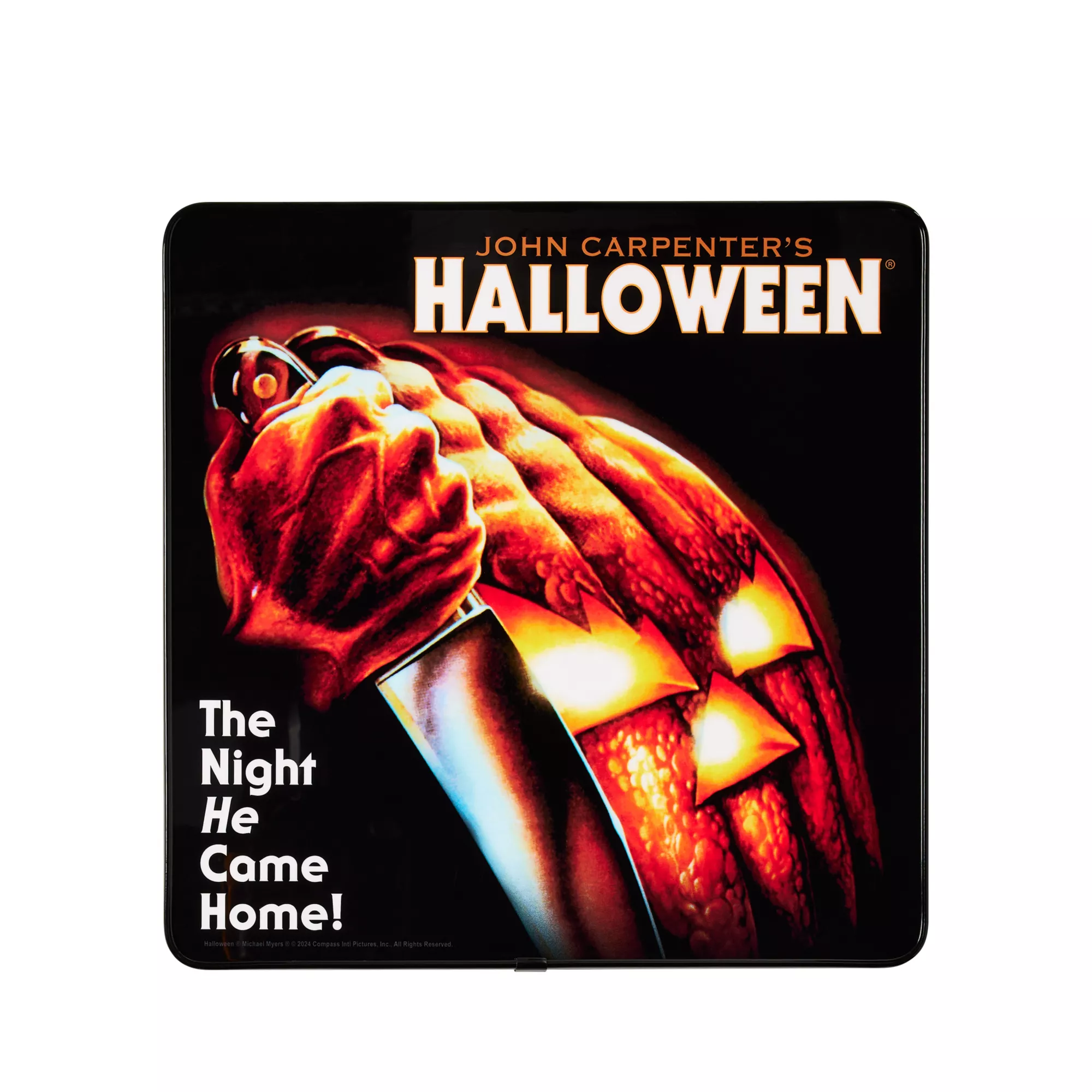 The Night He Came Home High Transparency Sign - Halloween at Spencer's