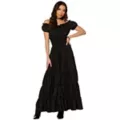 Long Black Peasant Dress at Spirit Halloween