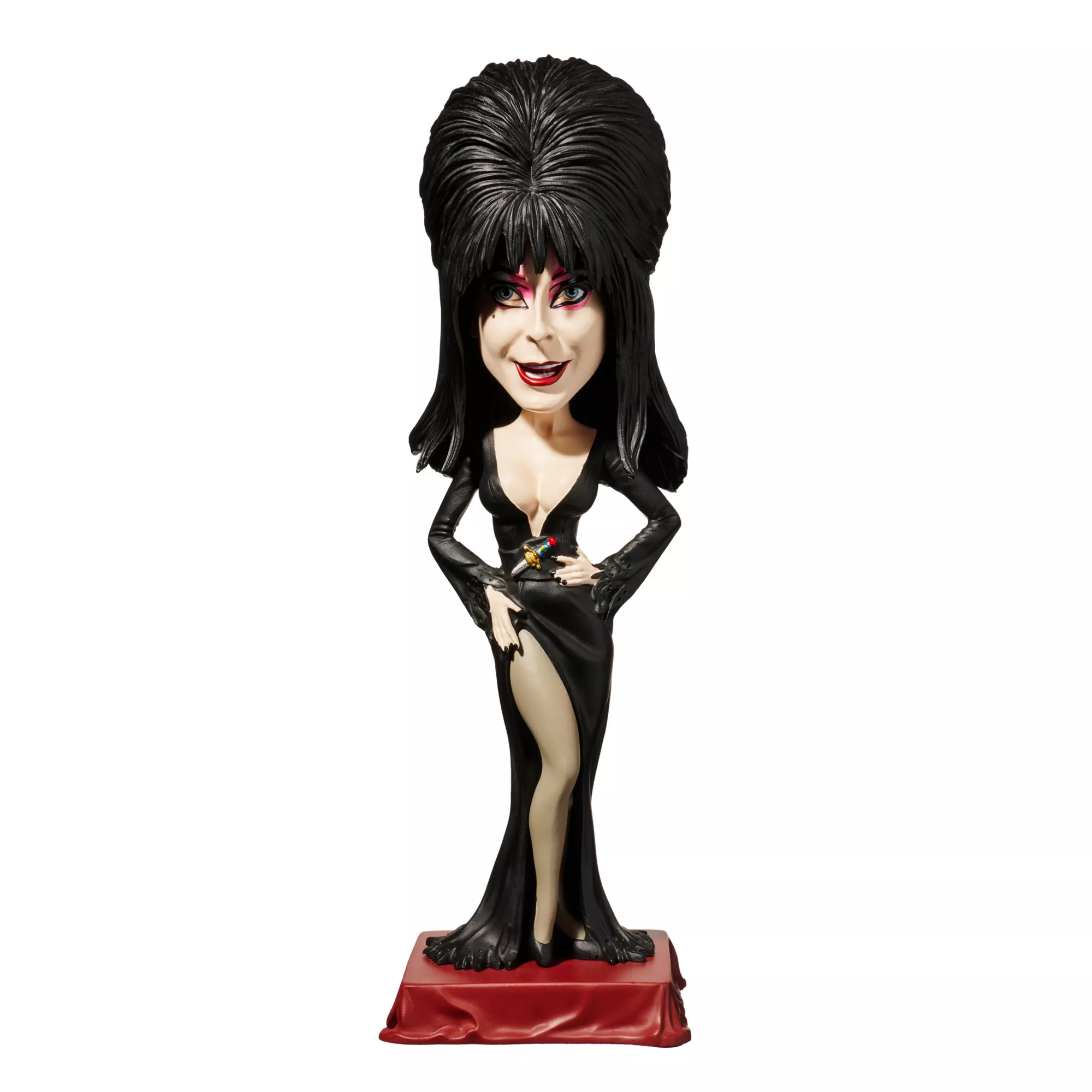 Elvira Bobble Head at Spirit Halloween