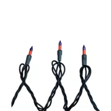 Double Orange and Purple String Lights at Spirit Halloween