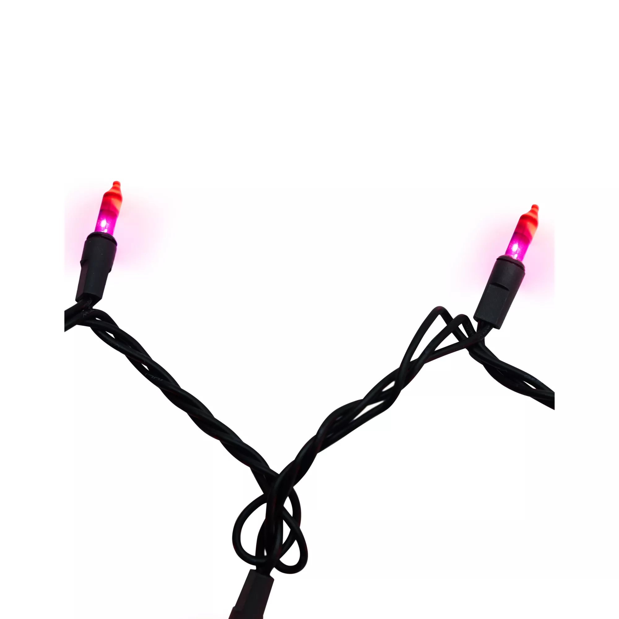 Double Orange and Purple String Lights at Spirit Halloween