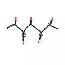 Double Orange and Purple String Lights at Spirit Halloween