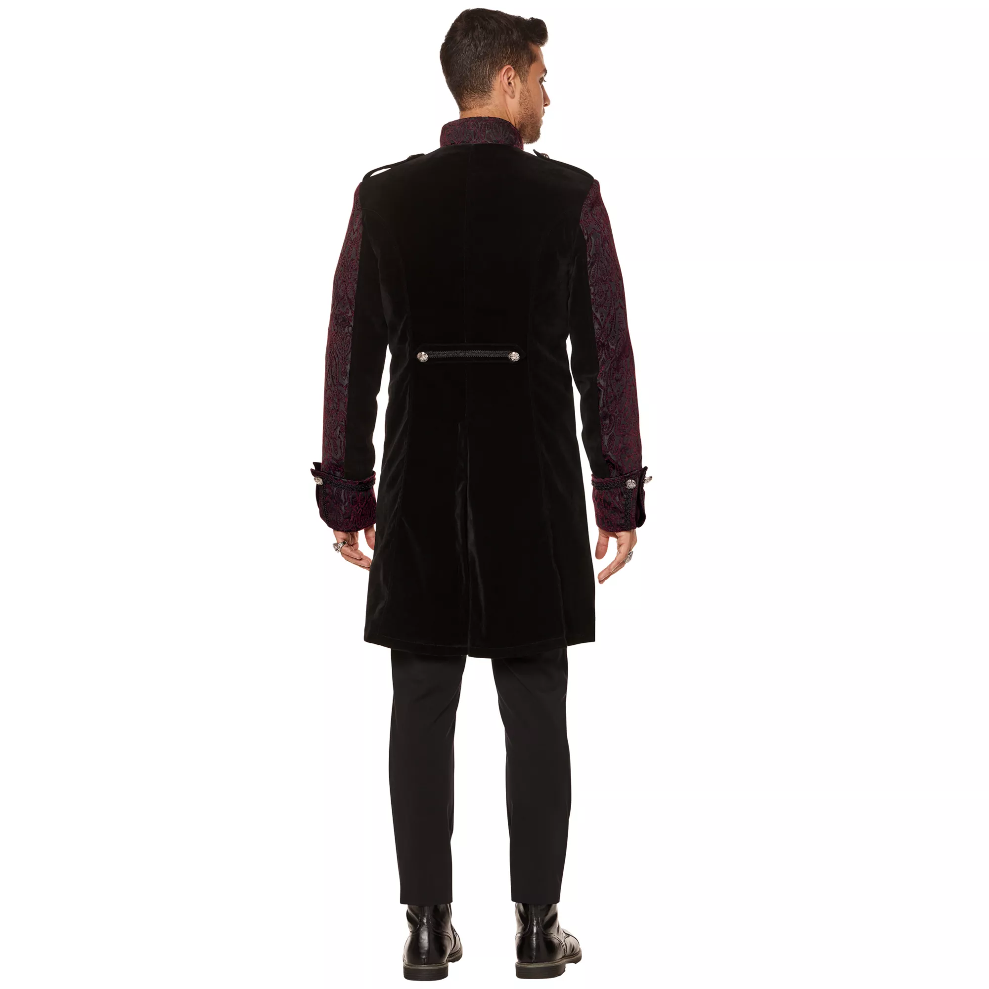 Adult Burgundy Vampire Jacket at Spirit Halloween