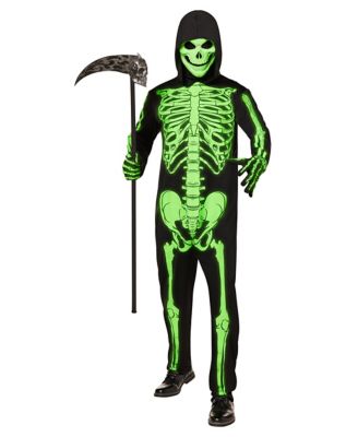 Adult Glow in the Dark Skeleton Costume