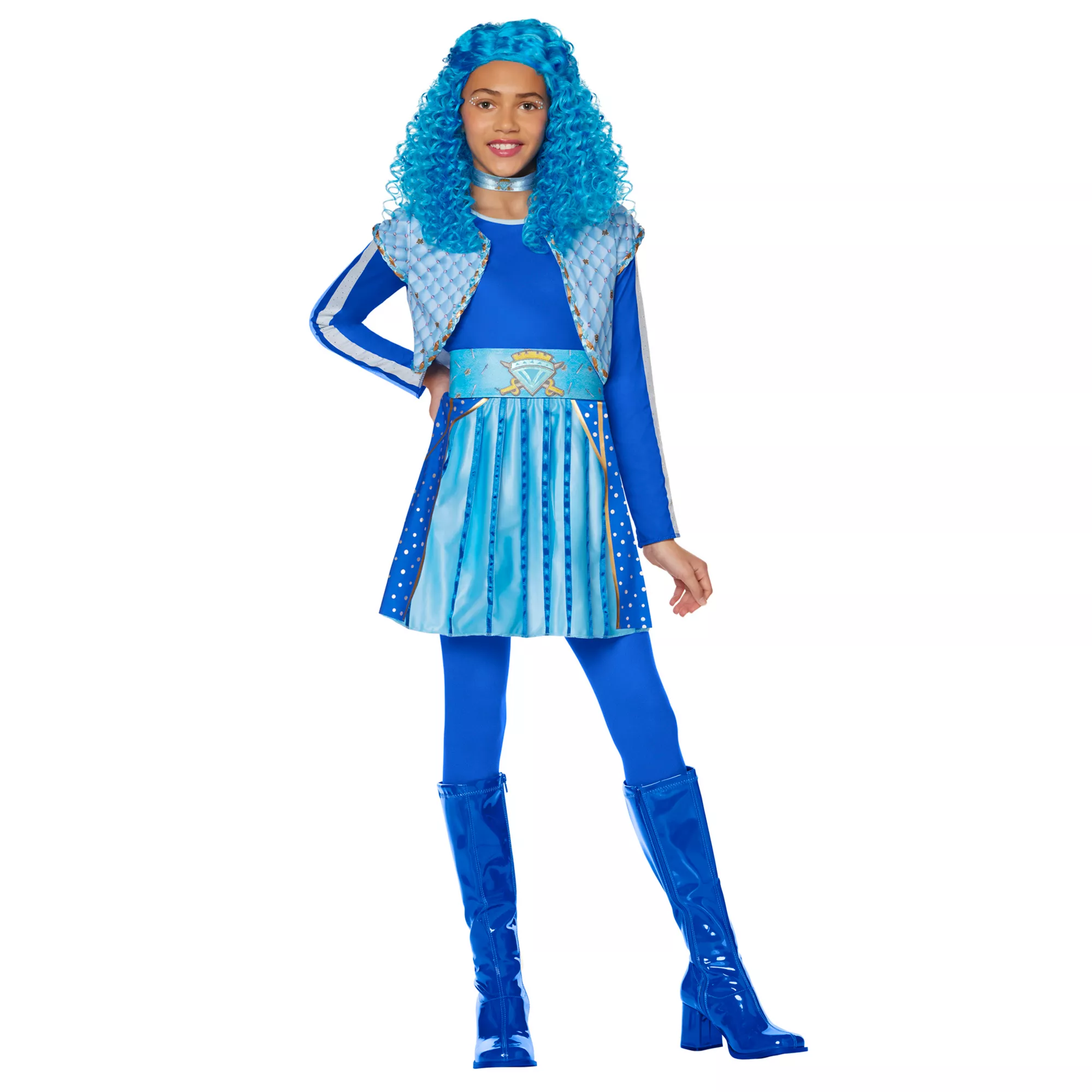 Kids Chloe Dress Costume - Descendants: The Rise of Red at Spirit Halloween