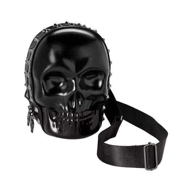 Black Skull Crossbody Bag Spirithalloween