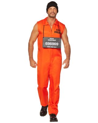 Adult Sexy Convict Costume
