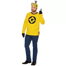 Adult Kevin Long Sleeve Costume Kit - Minions at Spirit Halloween