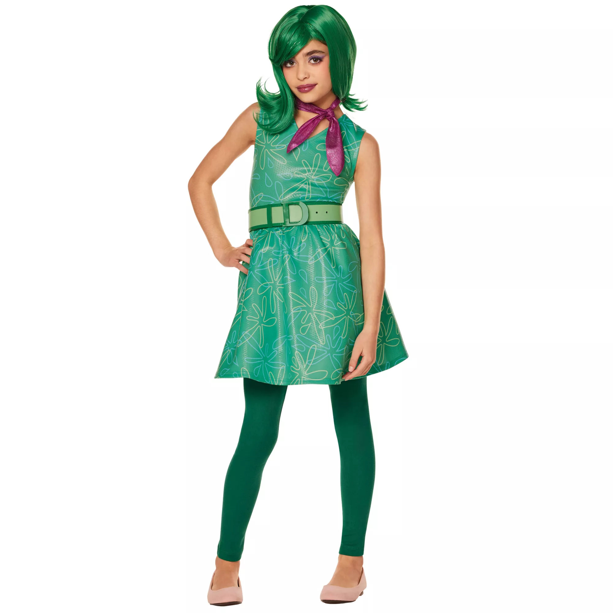 Kids Disgust Costume - Inside Out 2 at Spencer's