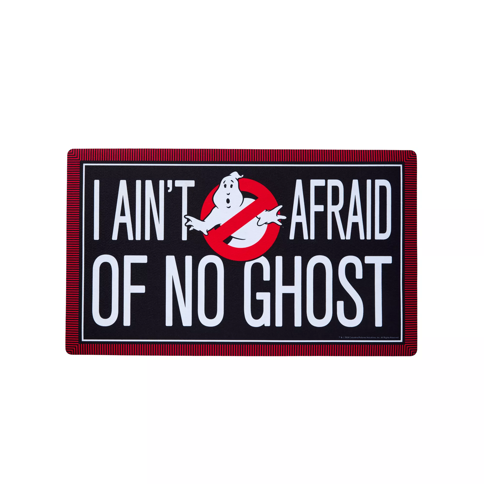 I Ain't Afraid of No Ghost Doormat - Ghostbusters at Spirit Halloween