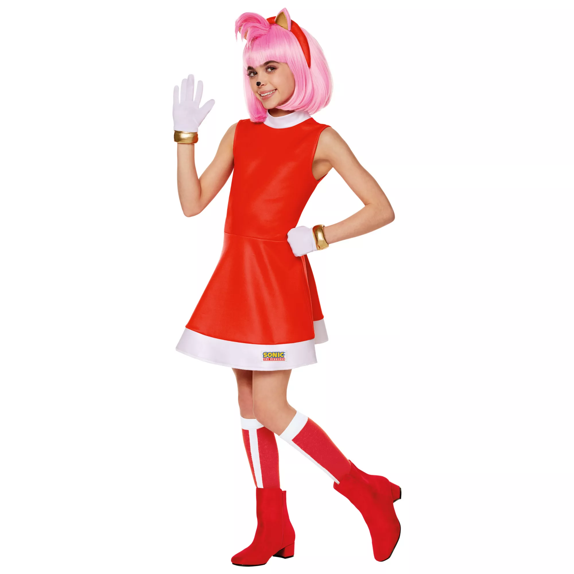 Kids Amy Rose Costume - Sonic the Hedgehog at Spirit Halloween