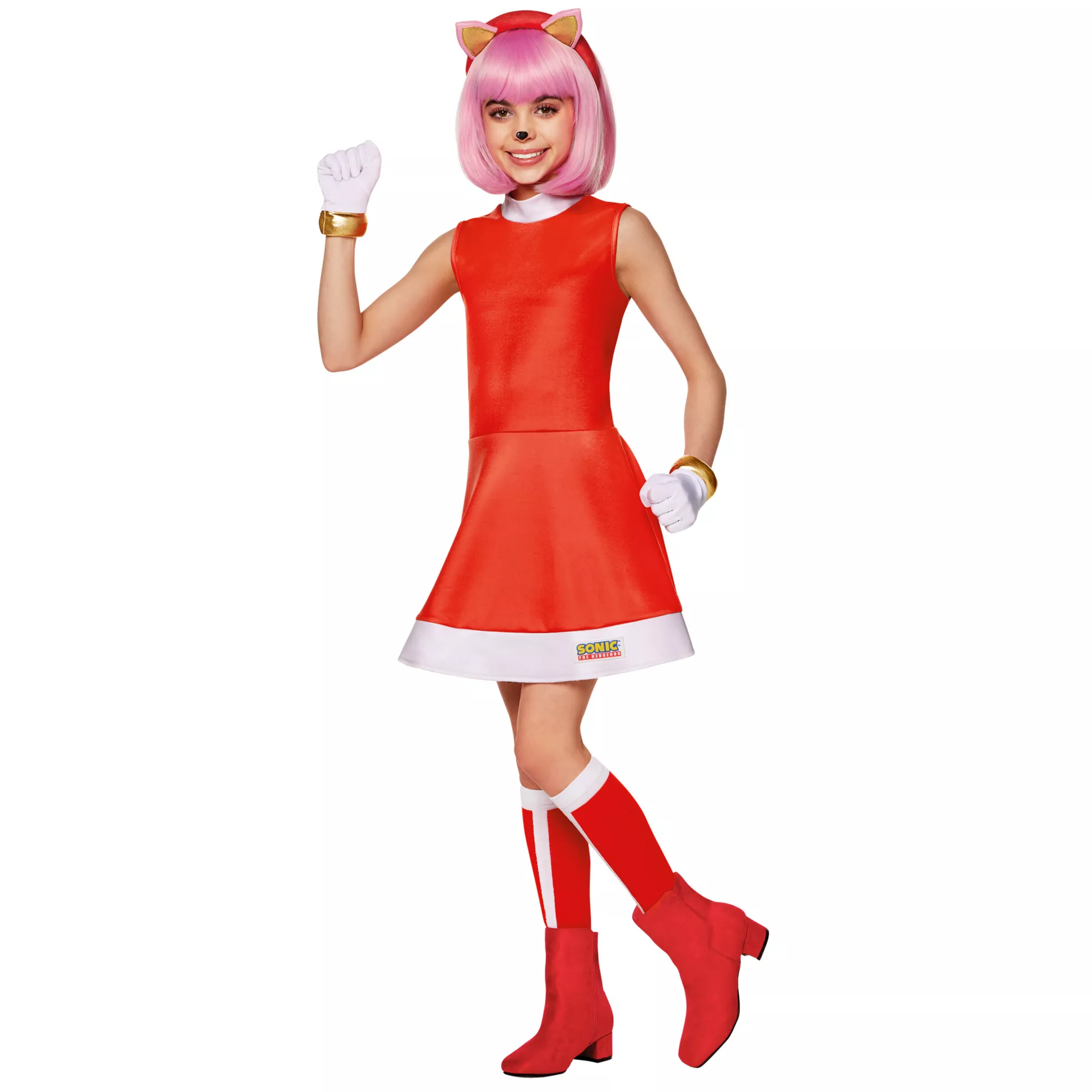 Kids Amy Rose Costume - Sonic the Hedgehog at Spirit Halloween