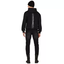 Adult Black Skeleton Hoodie at Spencer's