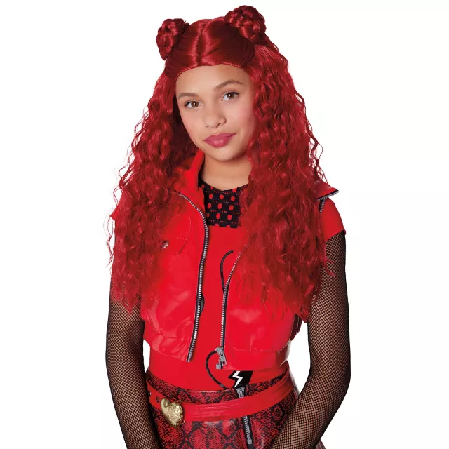 Kid s Red Wig Descendants The Rise of Red by Spirit Halloween