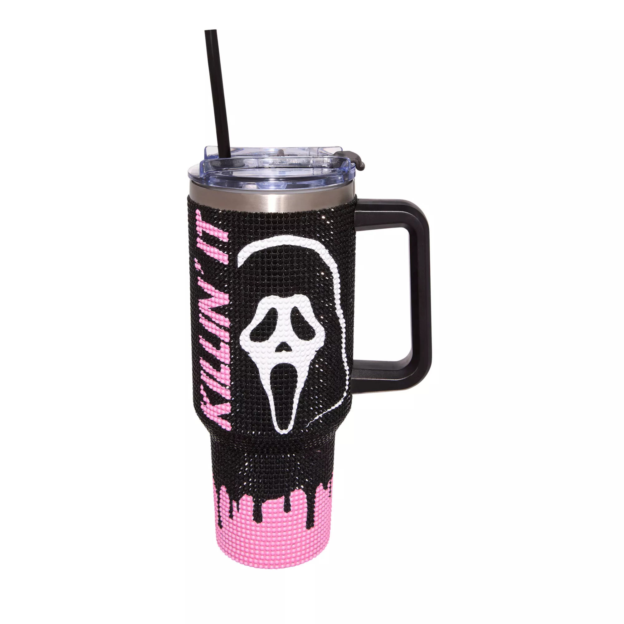 Ghost Face Killin' It Travel Tumbler with Straw - 40 oz. at Spencer's