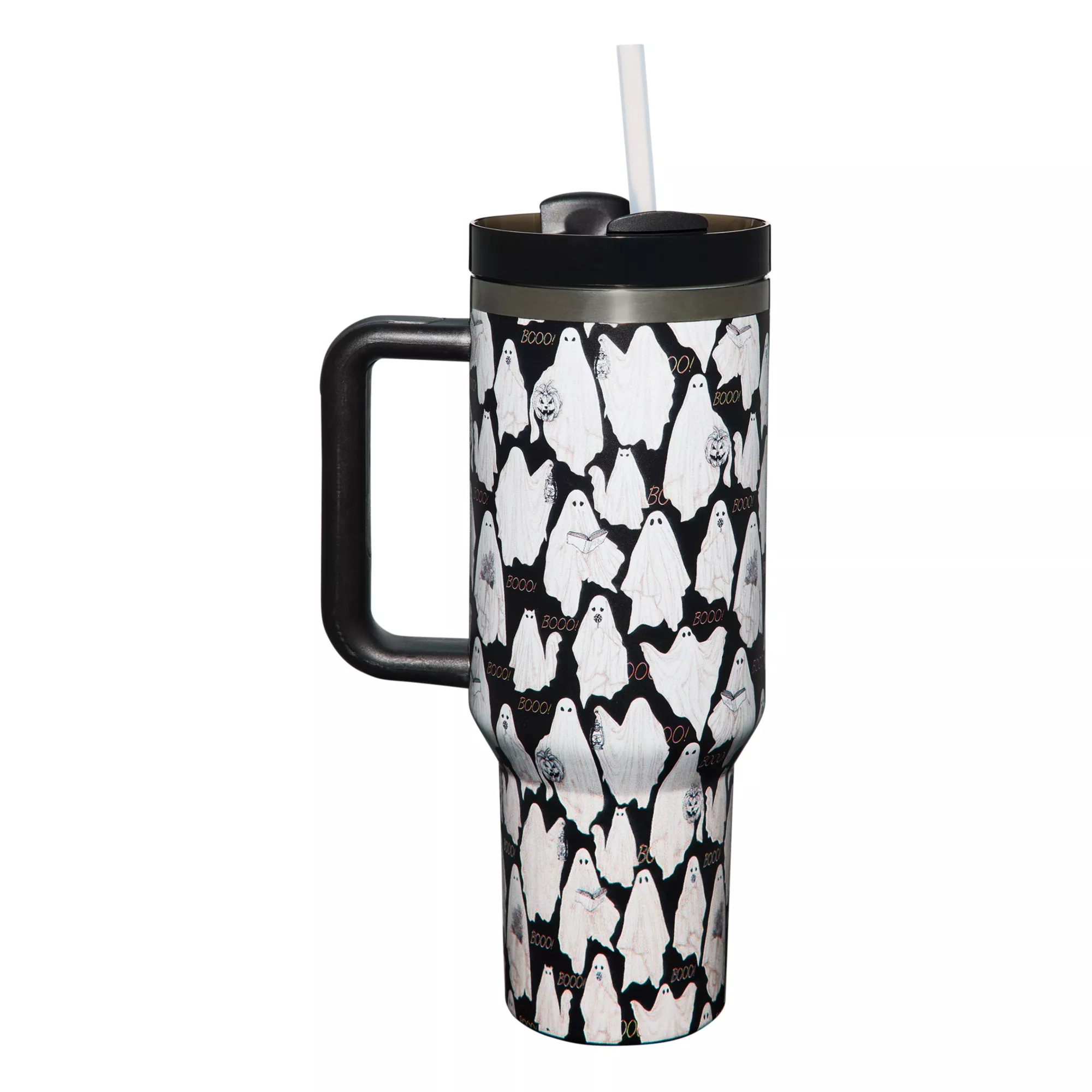 Ghost Portable Travel Tumbler with Straw - 40 oz. at Spencer's