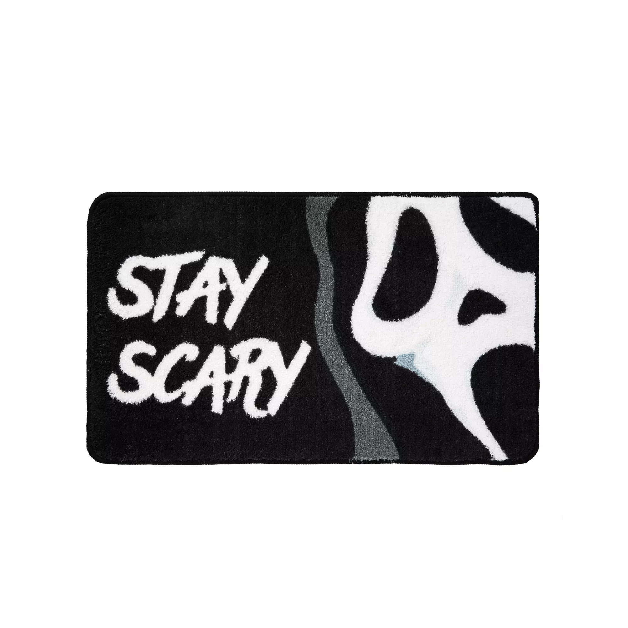 Ghost Face Stay Scary Bath Mat at Spencer's