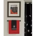 Black and White Ghost Face Hand Towel at Spencer's