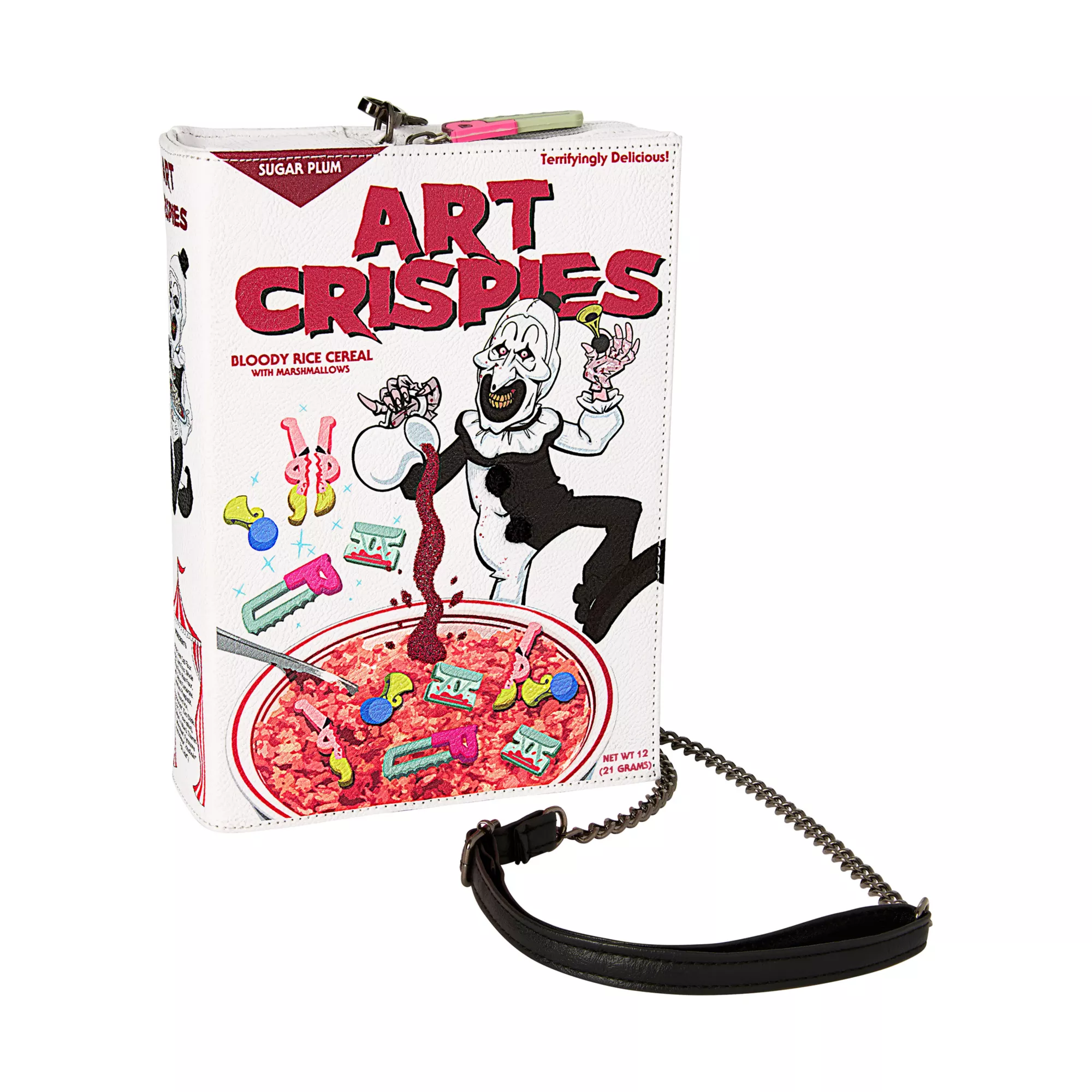 Terrifier Art Crispies Crossbody Bag at Spencer's