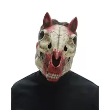 Bloody Skeletal Horse Half Mask at Spencer's