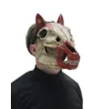Bloody Skeletal Horse Half Mask at Spencer's