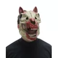 Bloody Skeletal Horse Half Mask at Spencer's