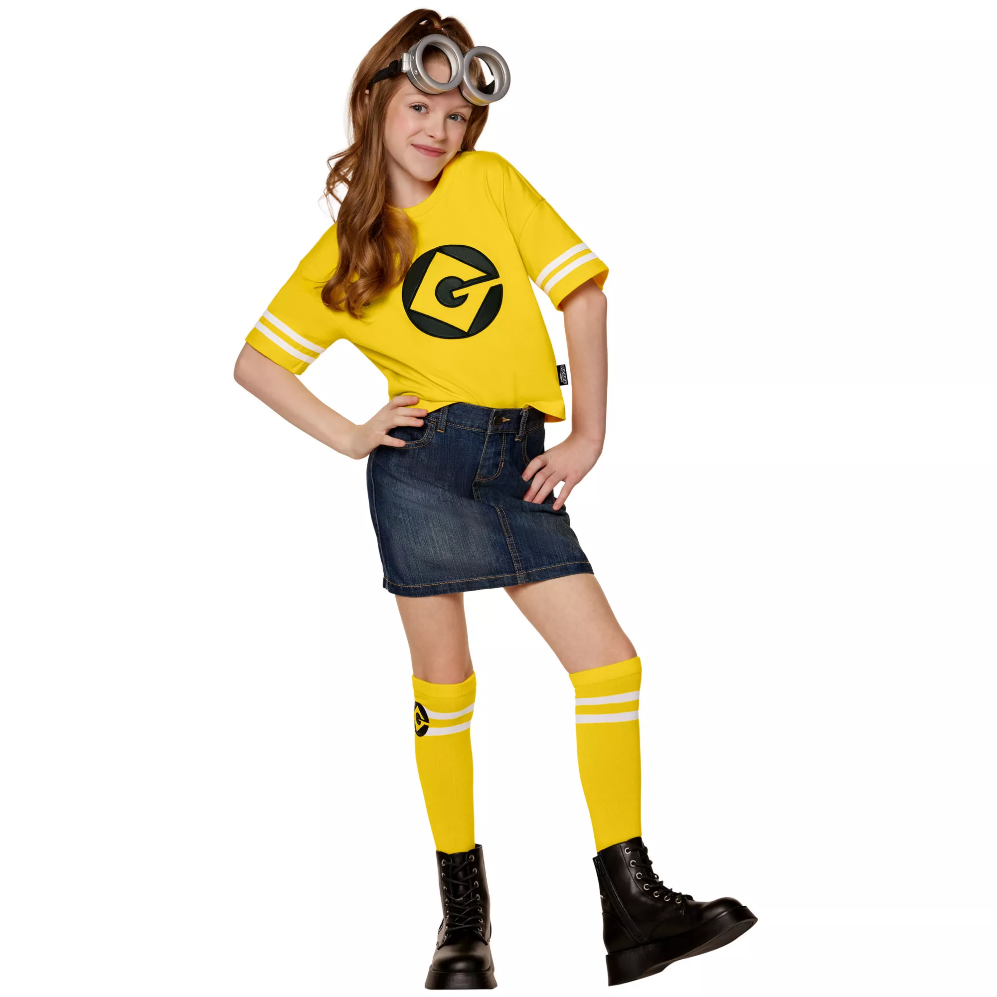 Kids Minions Kevin Short Sleeve Costume Kit at Spirit Halloween