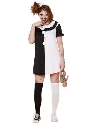 Adult Little Pale Girl Costume - Terrifier