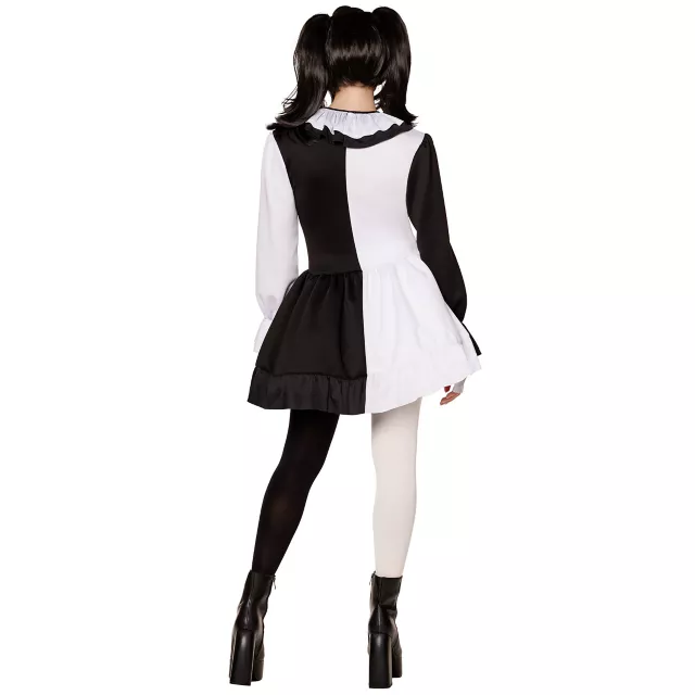 Monochrome Clown Dress for Girls Monochrome Clown Dress for Girls