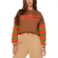 Freddy Krueger Cropped Crewneck - A Nightmare on Elm Street at Spencer's