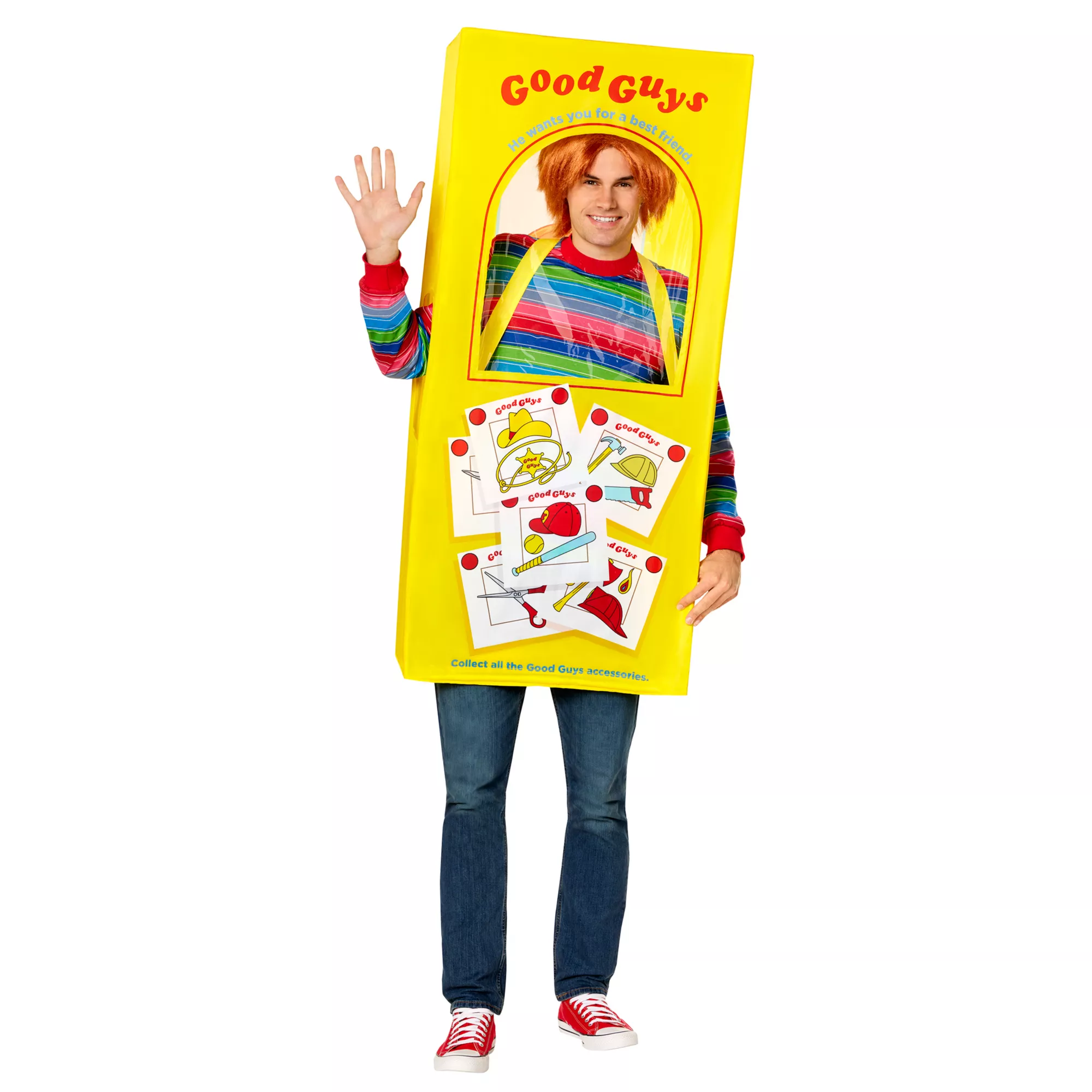 Adult Chucky Box Costume at Spirit Halloween