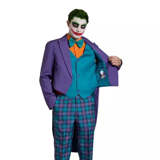 Mens Tuxedo Tailcoat + Trousers Adult Costume Male Halloween Mens Tuxedo Tailcoat + Trousers Adult Costume Male Halloween