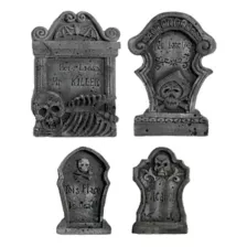 Multi-Pack Humor Tombstones - 4 Pack at Spirit Halloween