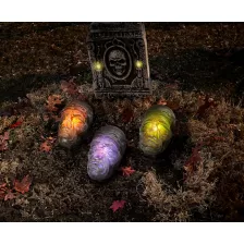 Multi-Pack Light-Up Color-Changing Faces - 3 Pack at Spirit Halloween