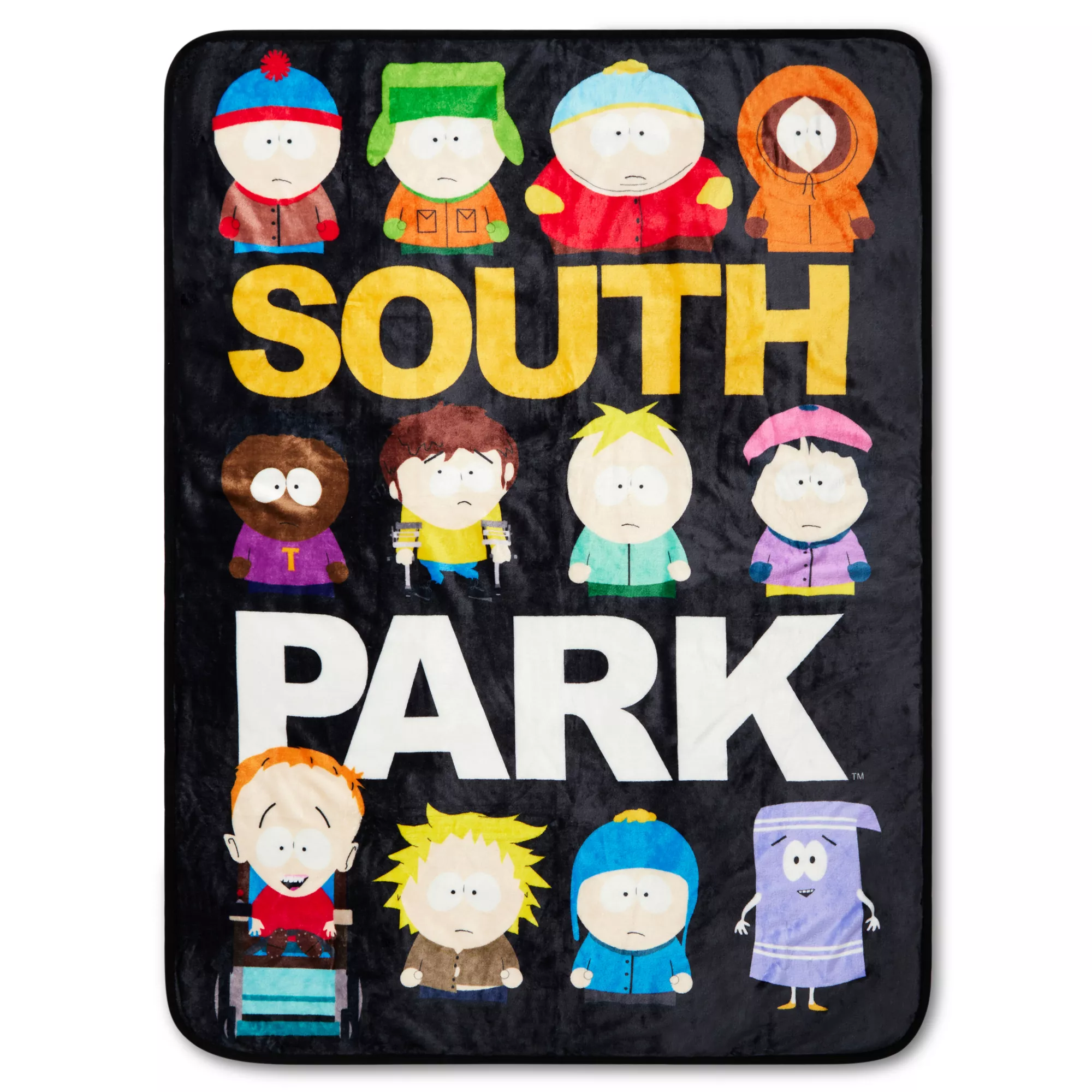 South Park Character Fleece Blanket at Spirit Halloween