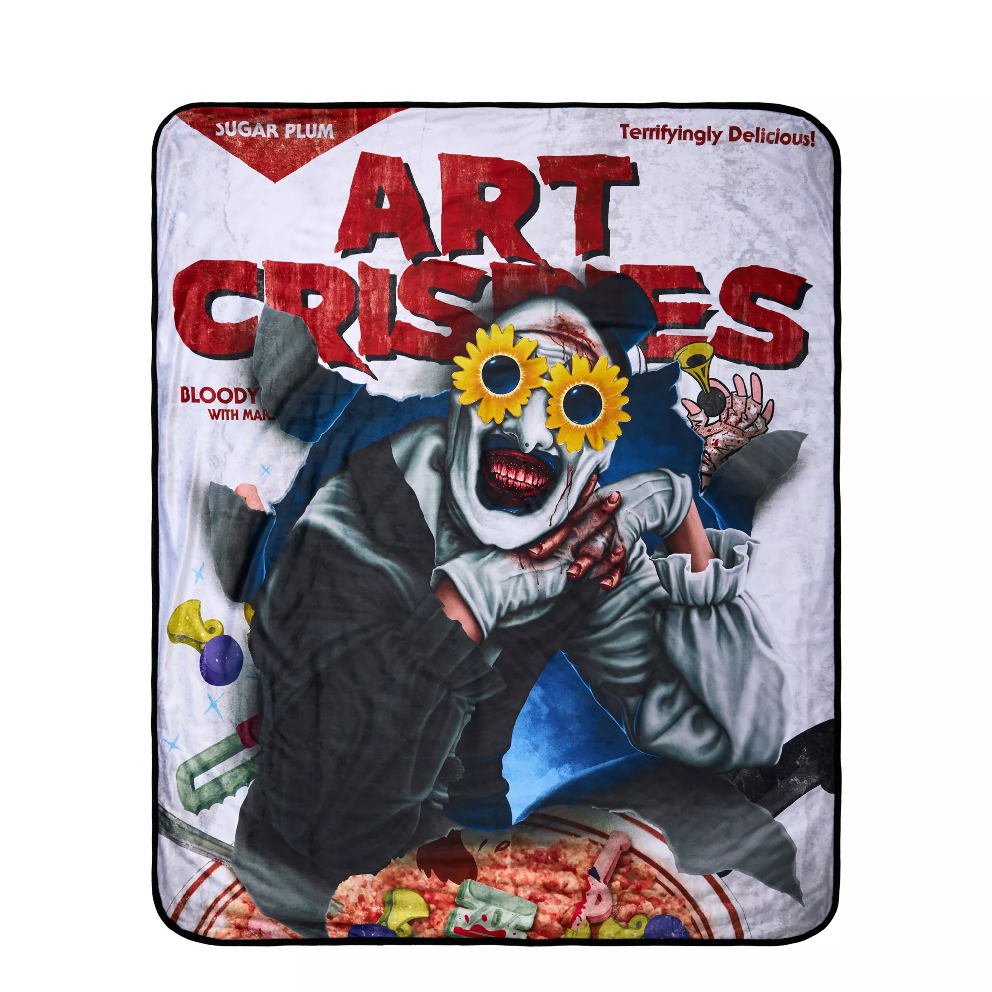 Terrifier Art Crispies Fleece Blanket at Spencer's