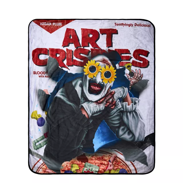 Art the Clown Crispies Fleece Blanket - Terrifier at Spencer's