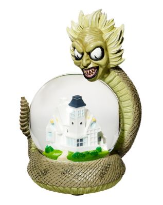 Beetlejuice Snake Snow Globe