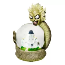 Beetlejuice Snake Snow Globe at Spencer's