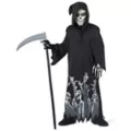 Kids Glow in the Dark Grim Reaper Costume at Spirit Halloween