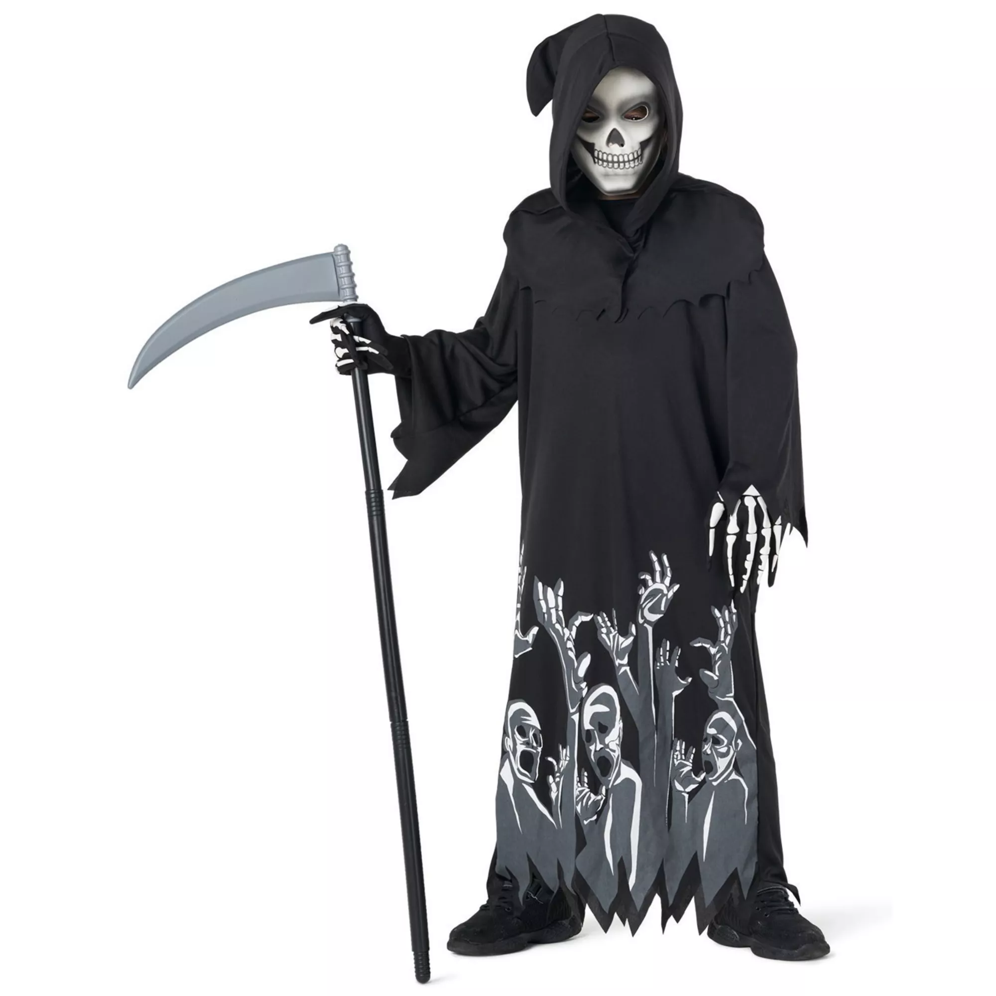 Kids Glow in the Dark Grim Reaper Costume at Spirit Halloween