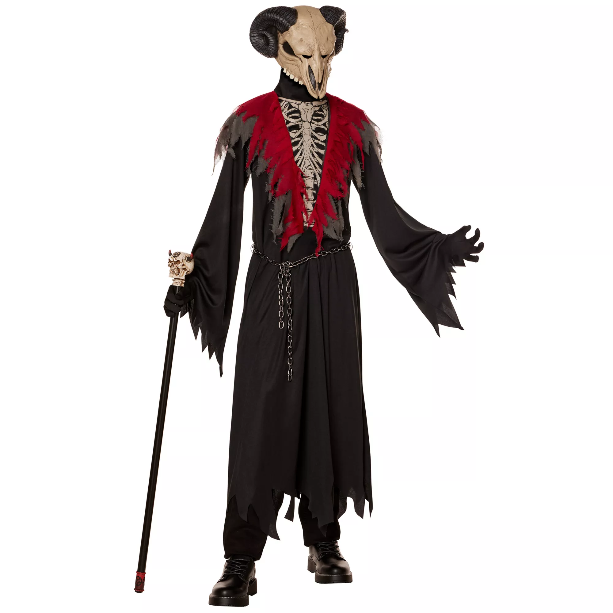 Kids Robed Skull Goat Costume at Spirit Halloween