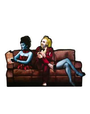 Beetlejuice Couch Tabletop Sign