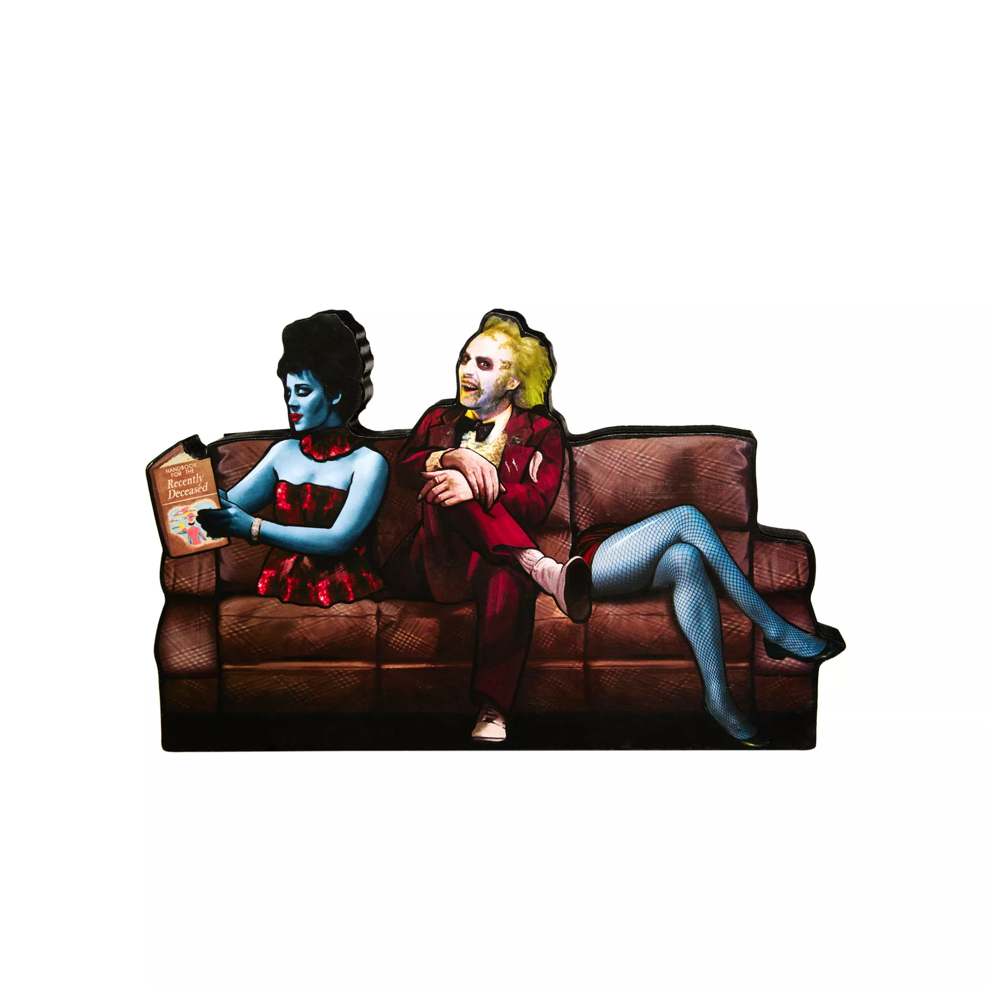 Beetlejuice Couch Sign at Spirit Halloween