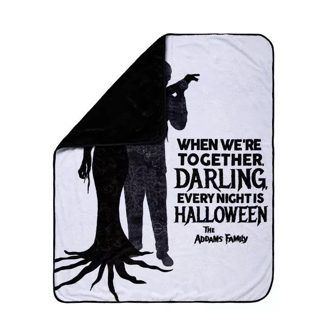 The Addams Family Fleece Blanket Spirithalloween