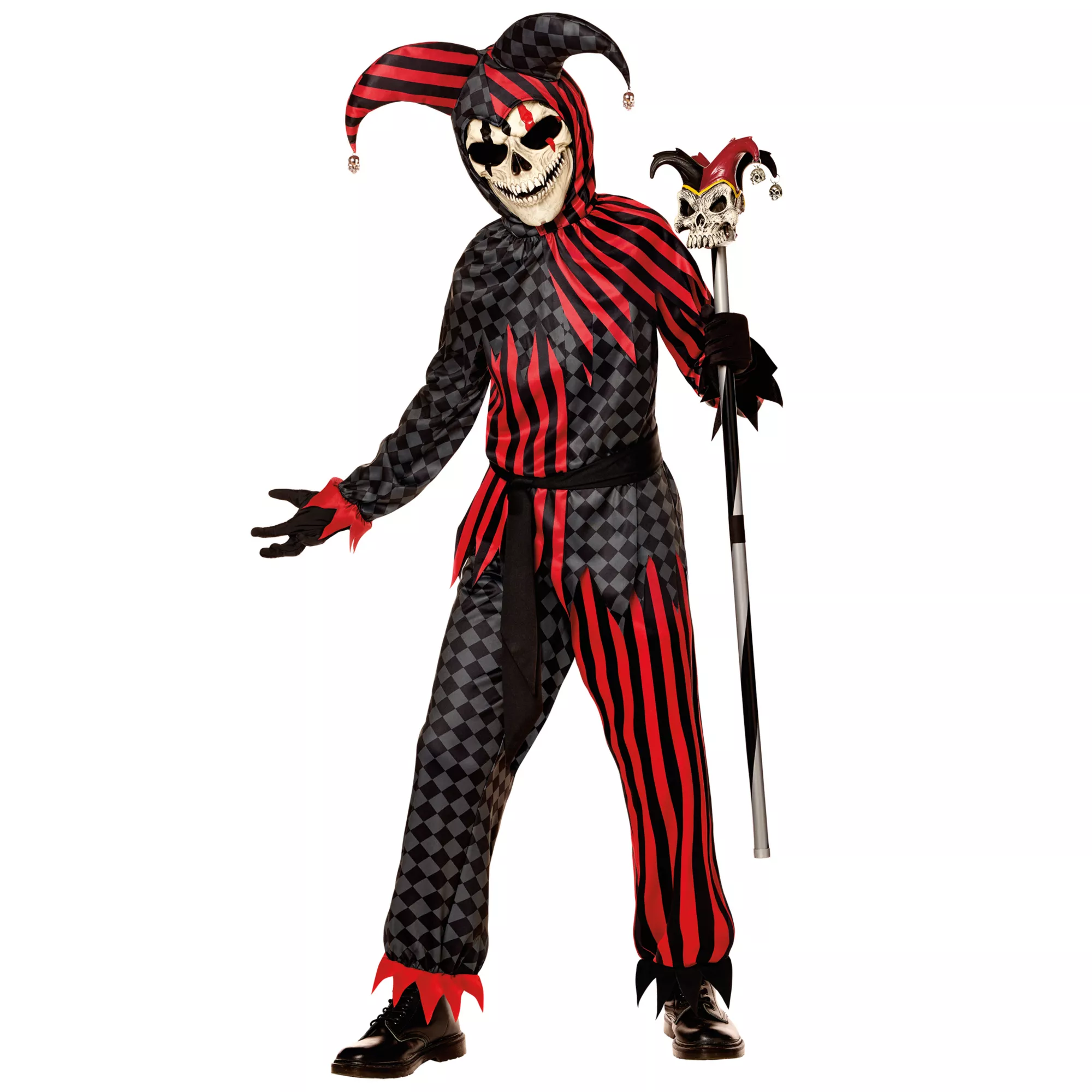 Kids Evil Jester Costume at Spirit Halloween