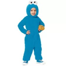 Toddler Cookie Monster Jumpsuit Costume - Sesame Street at Spirit Halloween