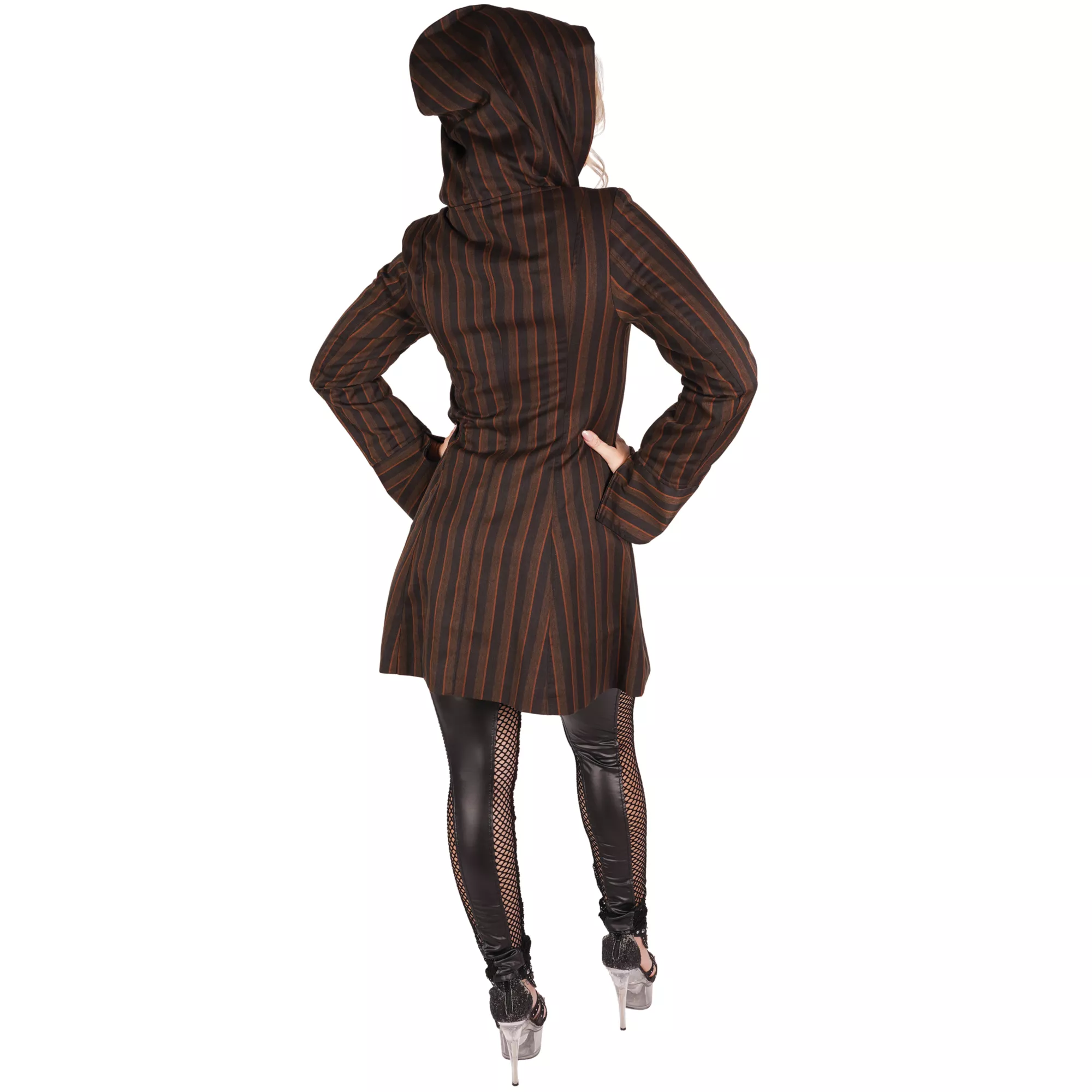 Adult Hooded Steampunk Jacket at Spirit Halloween