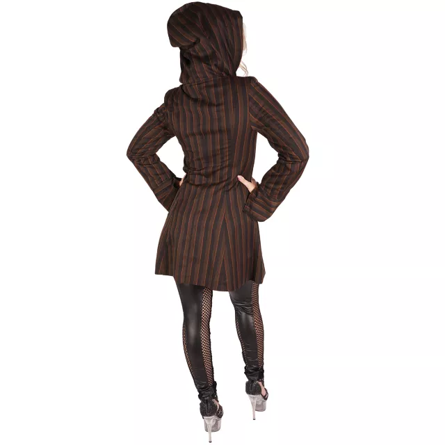 Adult Hooded Steampunk Jacket at Spirit Halloween