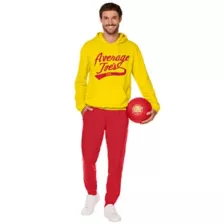 Average Joe Yellow Hoodie - Dodgeball - Spirithalloween.com